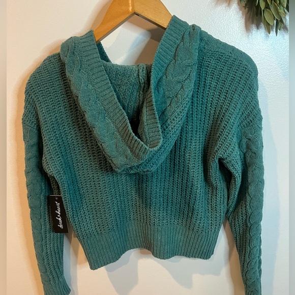 Derek Heart Sweaters New Nwt Large Derek Heart Teal Green Sweater